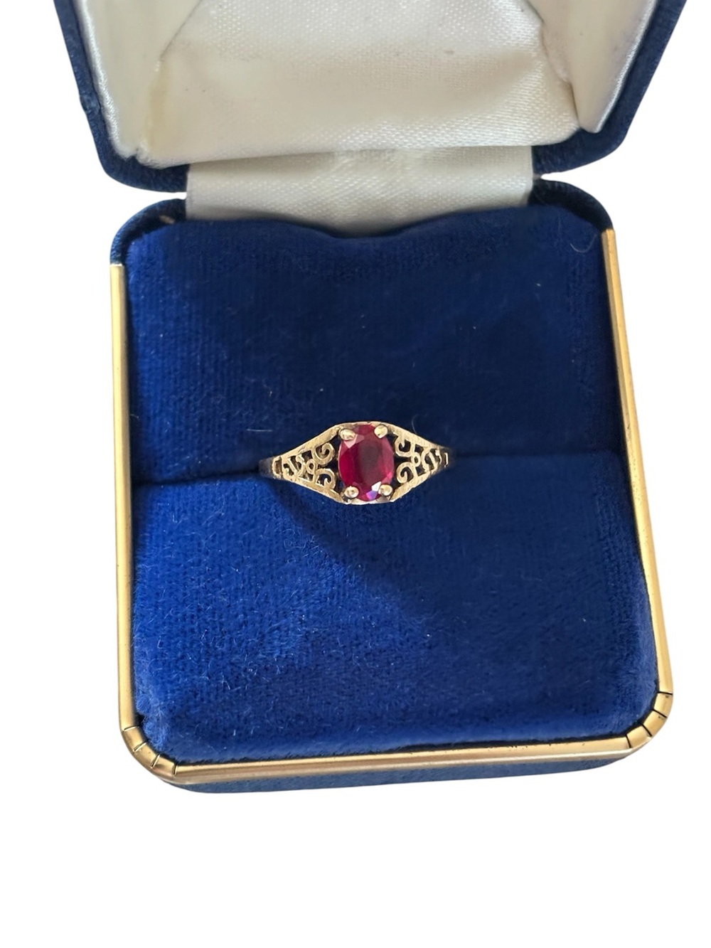 Gold Ruby Ring